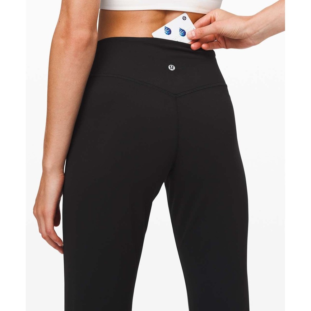 Lululemon Align Jogger 28" Black Nulu High Rise Tapered Pants LW5CQ2S Size 10 - Picture 8 of 13
